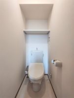 (イメージ)トイレは温水洗浄便座を設置してあります。