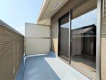 (イメージ)ベランダは南東向きで日当たりも良好。